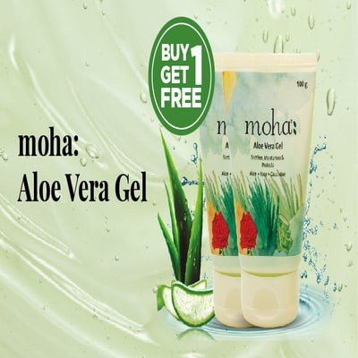 Get the Ultimate Deal: Buy 1 Get 1 Free on moha Aloe Vera Gel