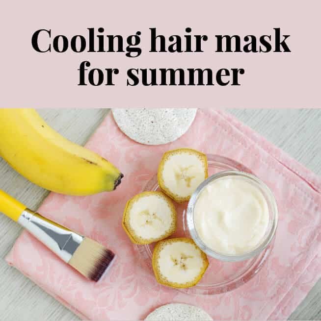 Cooling Hair Mask for Summer