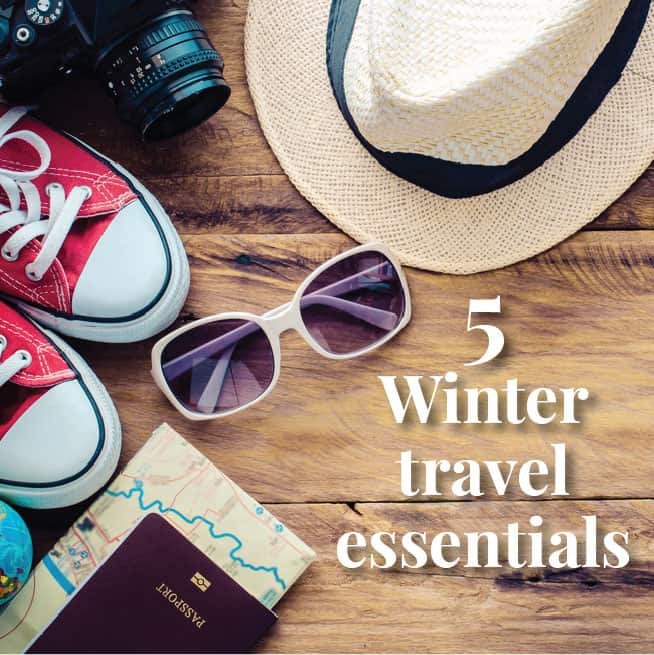 5 Winter Travel Essentials for Skin and Hair